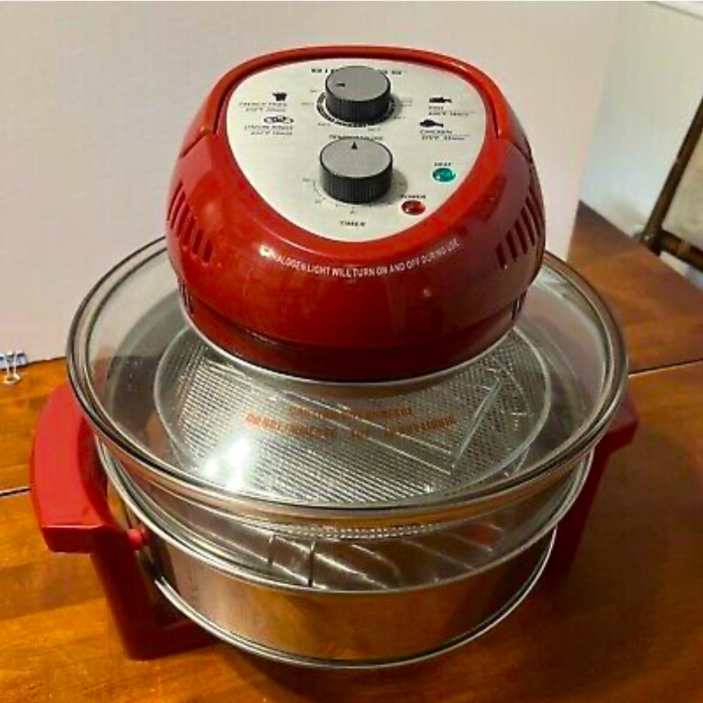 Bog Boss oil-less fryer.